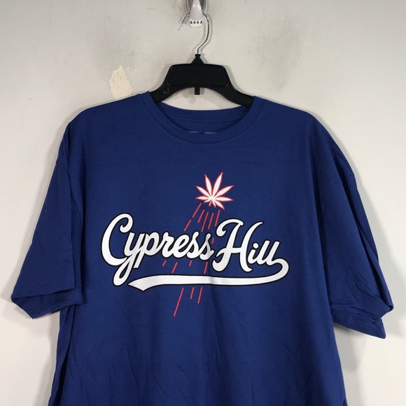 Control industry Cypress hill "LA Blue" SS Tee, Unisex Adult's Size XL - Blue - Picture 5 of 10